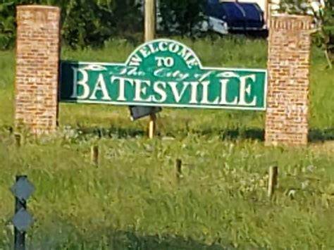 Batesville Ms Batesville Highway Signs Welcome Sign