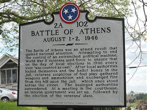 Battle of Athens TN History