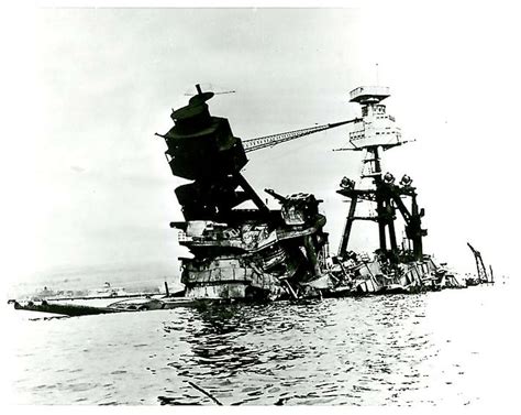 4 Battleships Sunk at Pearl Harbor