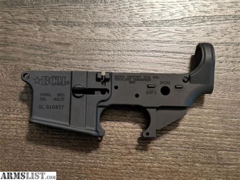 Bcm Stripped Lower Receiver