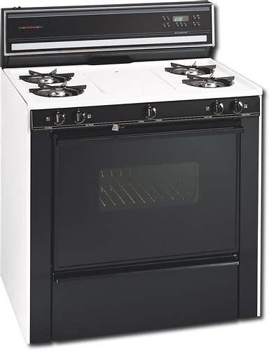 Best Buy Tappan 36 Amp Quot Self Cleaning Freestanding Gas Range Black Tgf657bfb