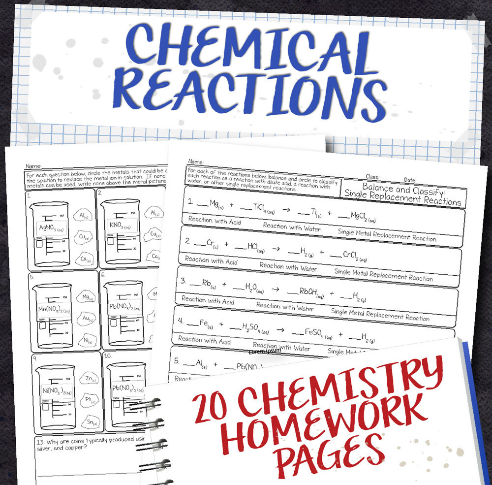 5 Chemistry Worksheet Answers You Need to See