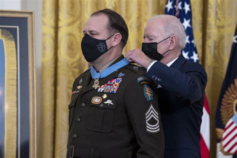 Biden Will Award The Medal Of Honor And Medal Of Valor To Military Heroes And First Responders