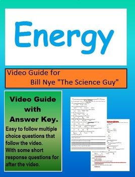 Bill Nye Energy S3e5 Kinetic Potential Energy Video Follow Along