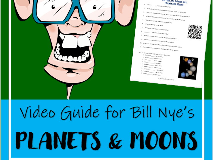 Bill Nye The Planets And Moons Great Sub Plans Or Distance Learning