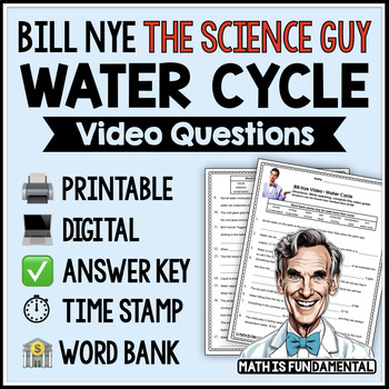 Bill Nye The Science Guy Water Cycle By Learning With Lindsey Tpt