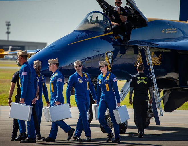 Blue Angels Arrive In Lakeland For 2023 Sun N Fun Aerospace Expo Yahoo Sports