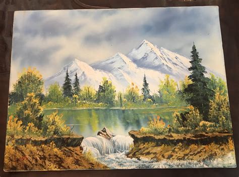 Bob Ross Original Painting