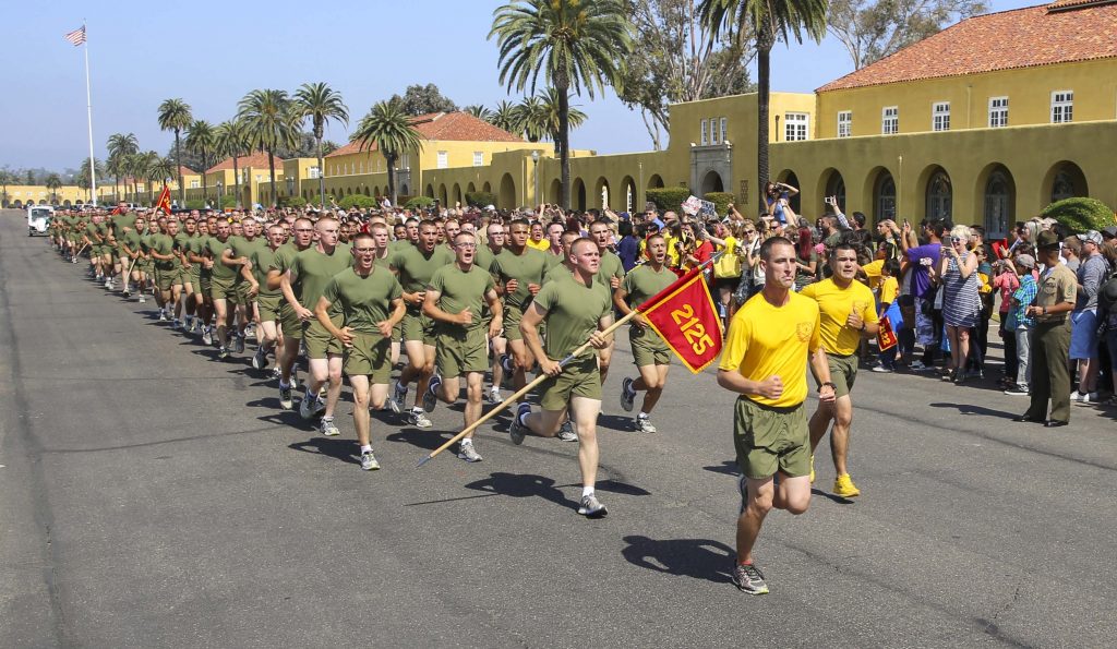 Boot Camp Countdown Mcrd San Diego Marines Boot Camp Marine Corps