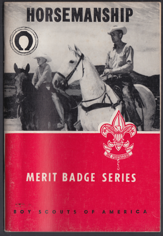 Boy Scouts Of America Merit Badge Manual Horsemanship 1967 Edition