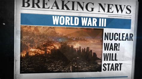 Breaking Ww3 Will Start Soon Youtube