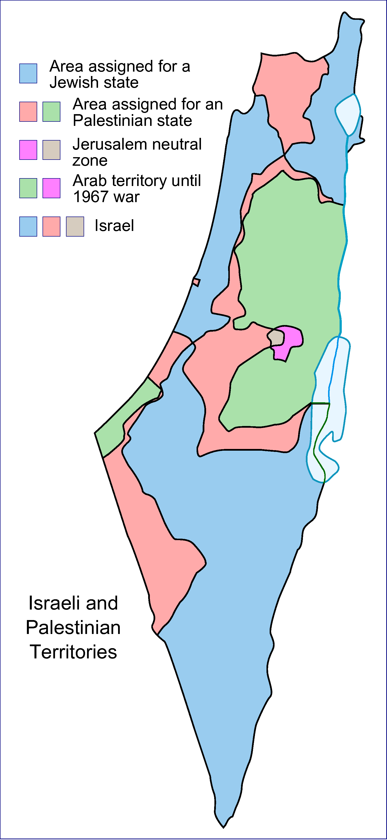 5 Maps of British Mandate Palestine Explained