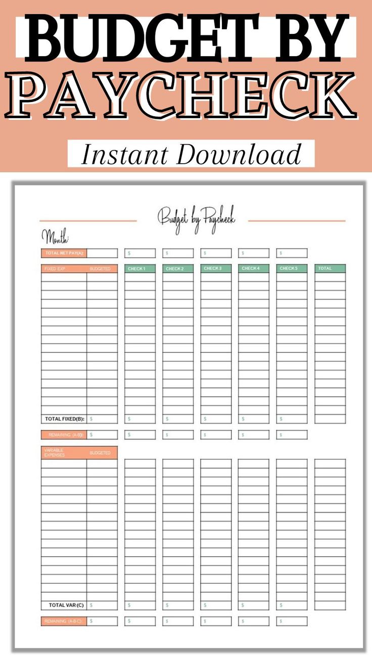 Budgetnista Templates Printable Word Searches