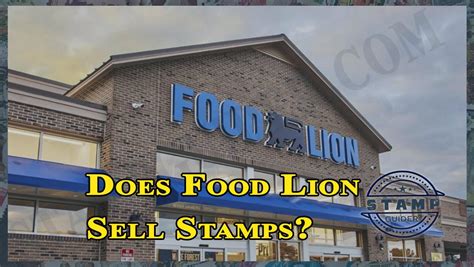 Buy Food Lion Postage Stamps Online Low Prices Fast Delivery