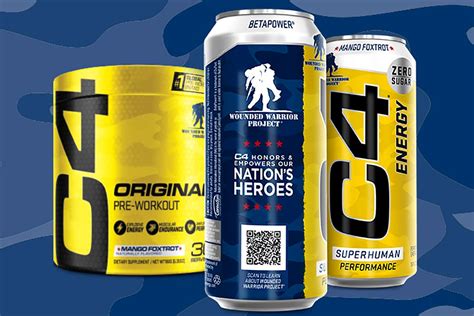 C4 Energy Drink for Military