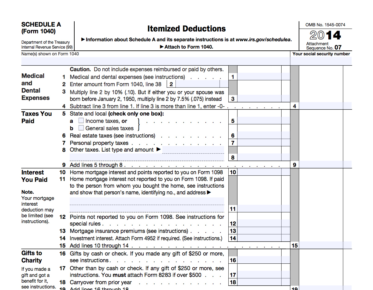 California Itemized Deductions Worksheet Fill Out Sign Online Dochub