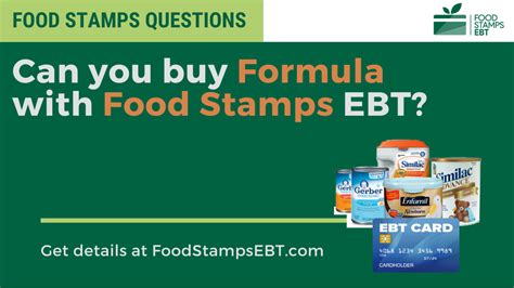 Buy Formula With Food Stamps