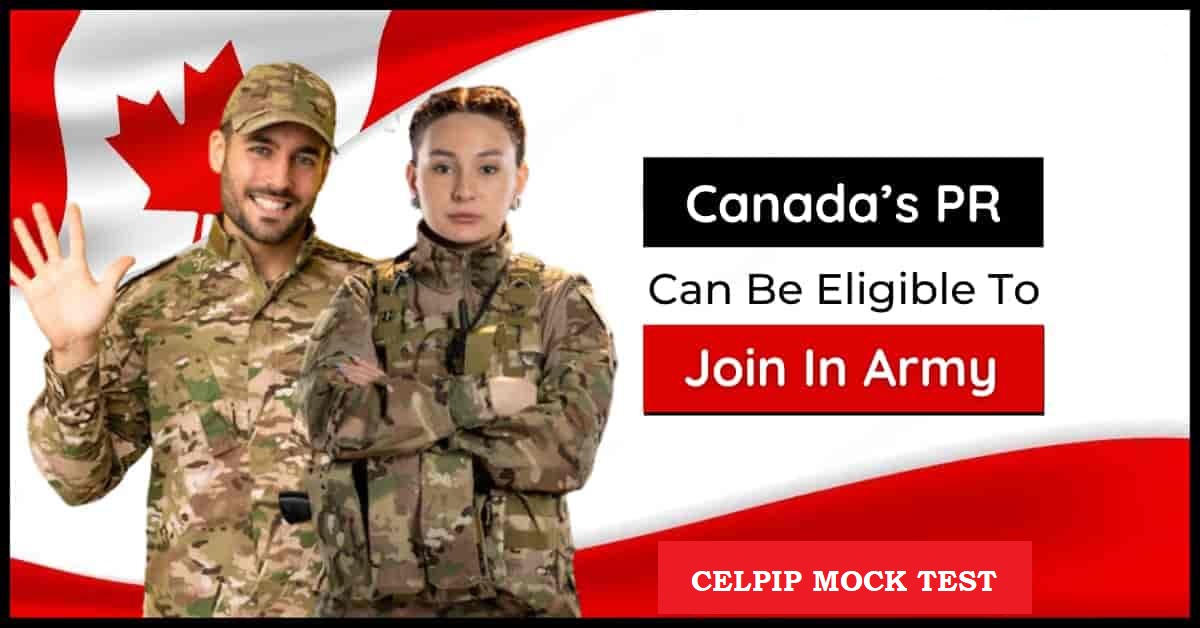 Can Immigrants Join The Military In Canada