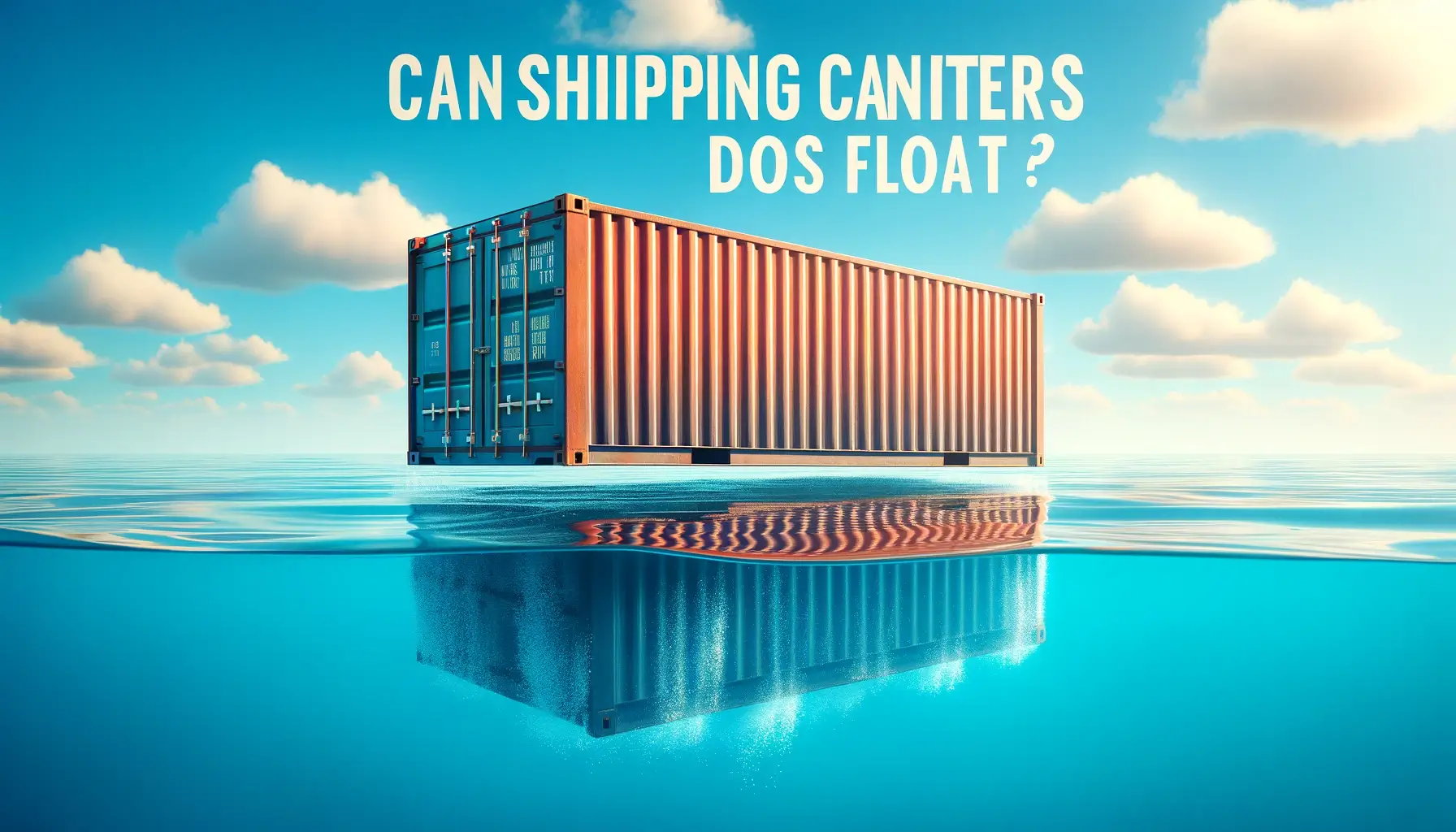 Can Shipping Containers Float