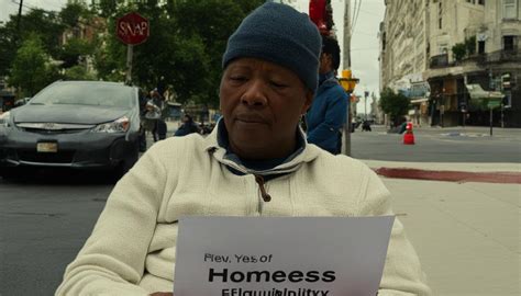 Homeless and Eligible for Food Stamps