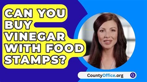 Vinegar Eligible with Food Stamps