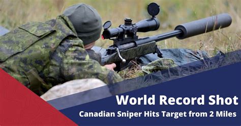 Canadian Longest Sniper Shot Video