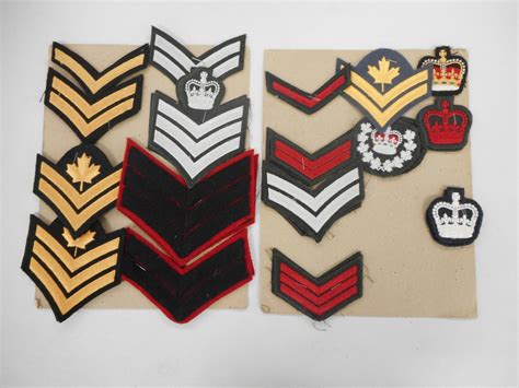 Canadian Military Rank Trade Badges