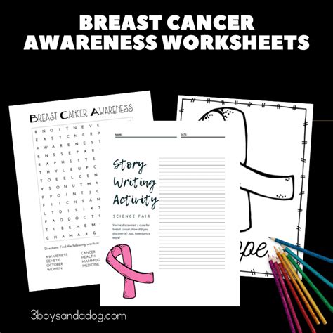 Cancer Worksheets For Students