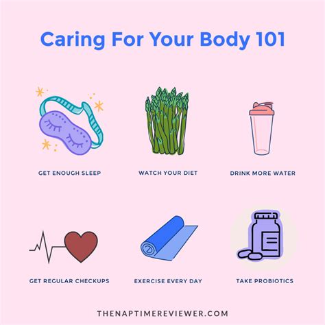 Caring For Your Body 101 The Naptime Reviewer