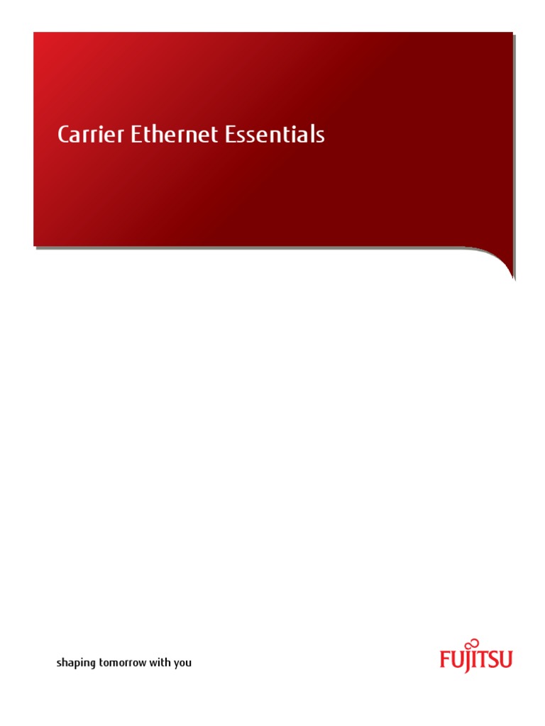 Carrier Ethernet Essentials Pdf