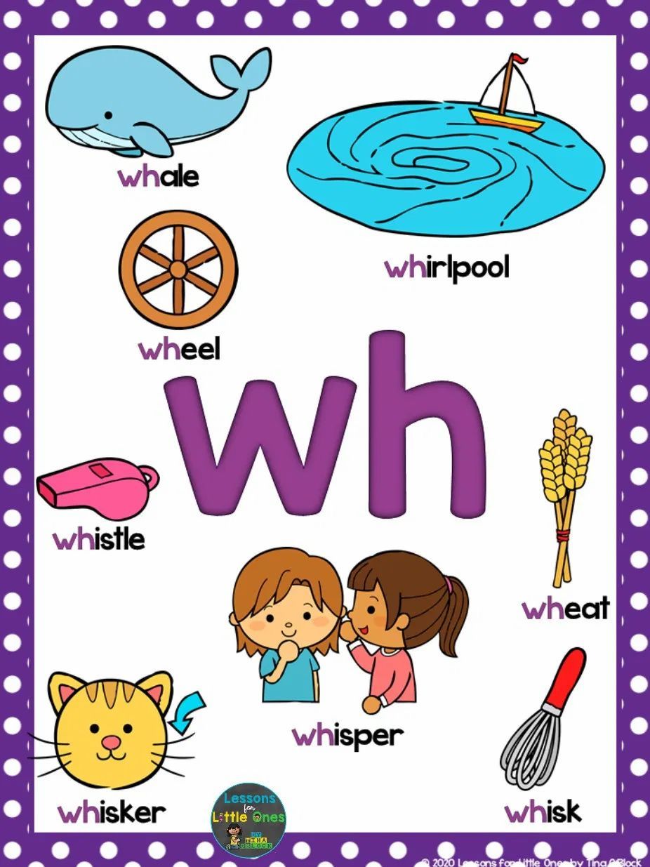 Ch And Wh Digraphs Color By The Code Fun And Engaging Activities To