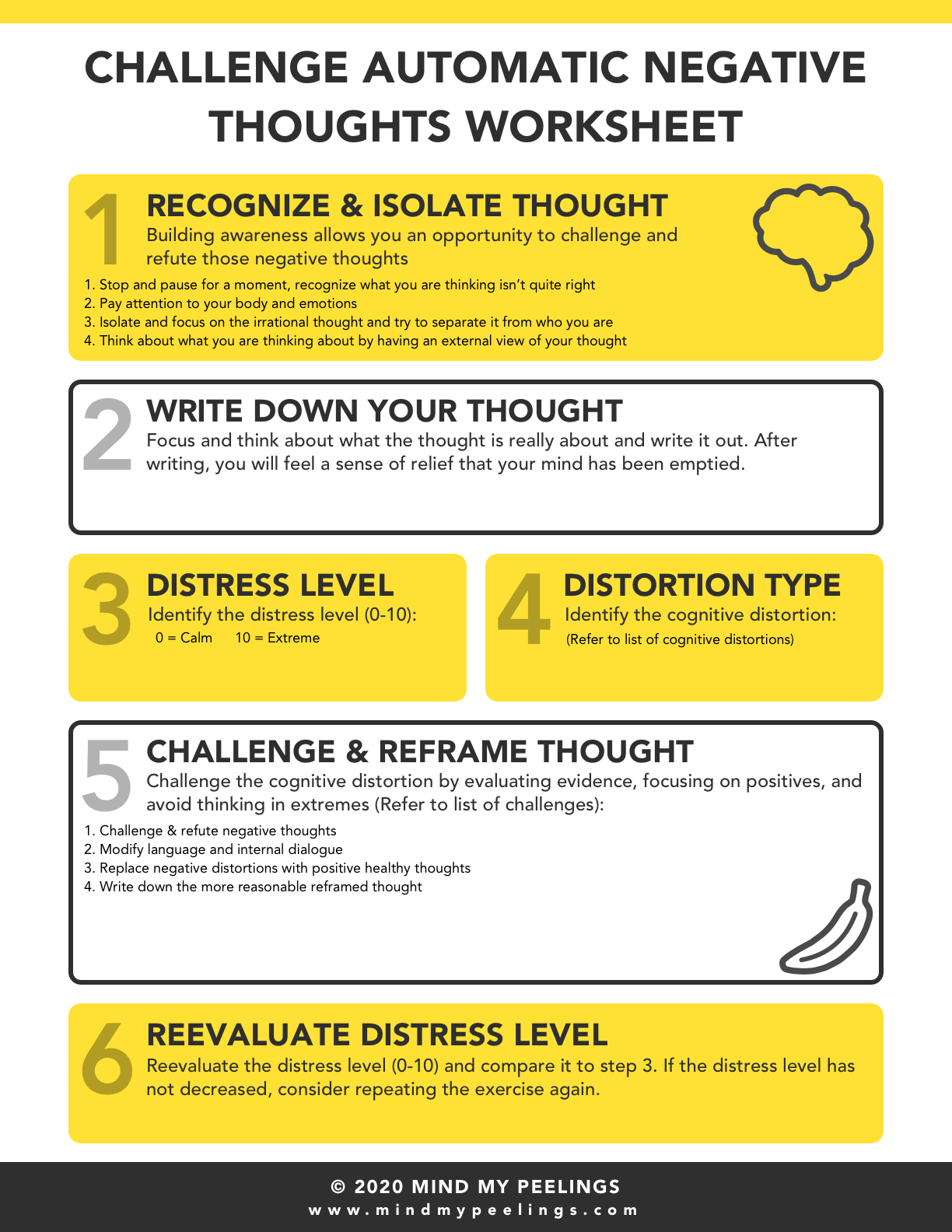 Transform Irrational Thoughts with This Simple Worksheet