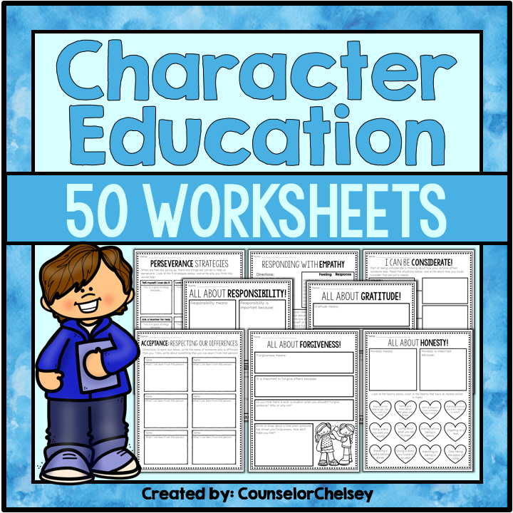 Character Education Worksheets Artofit