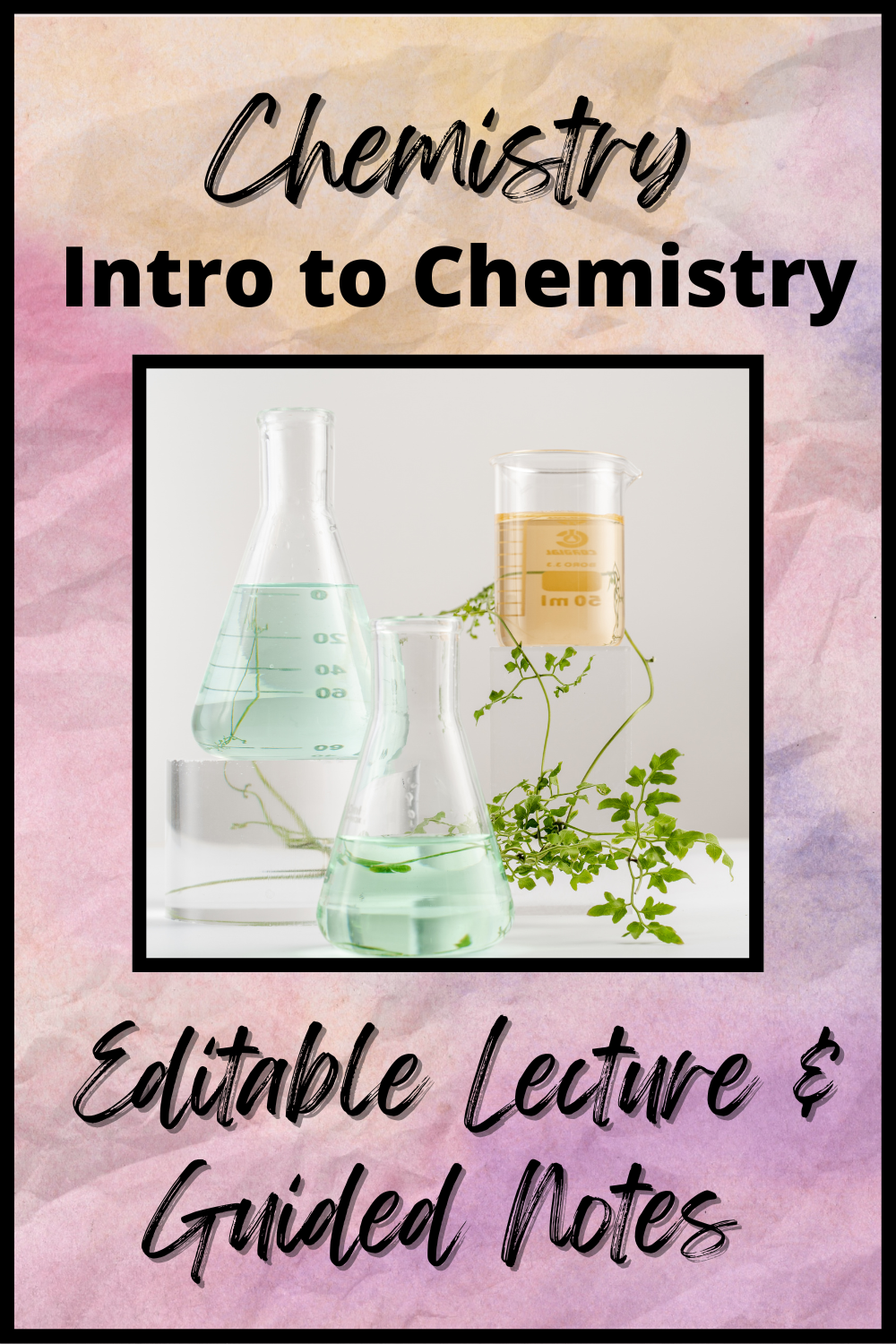 Chemistry Unit 1 Introduction To Chemistry Powerpoint And Lecture Guide Made By Teachers