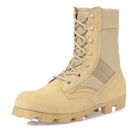 China Classical Us Army Style Desert Color Military Boot Stock China Military Boot Stock And