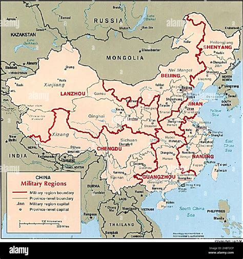 China Military Map