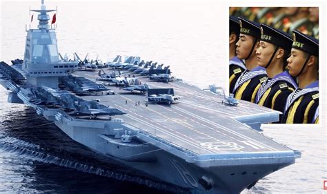 China Now Has The World S Largest Navy With Another New Aircraft Carrier Set To Be Launched Daily Mail Online