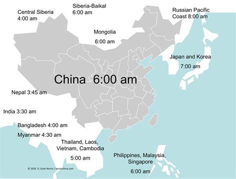 China Time Zones Current Time In China China Facts