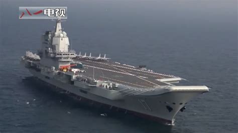 Chinese Aircraft Carrier Shandong Pla