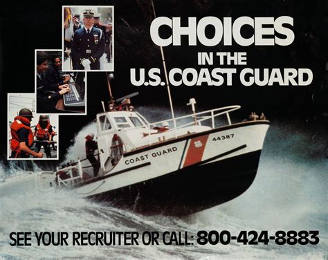 Choices In The U S Coast Guard Recruiting Poster David Pollack