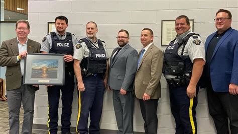 City Thanks Outgoing Rcmp Staff Sgt Teniuk For Long Service Battlefordsnow