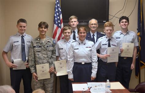 Civil Air Patrol Squadron Promotes Four Cadets Ascension Theadvocate Com