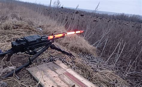 Clash Report On Twitter Barrel Of The Russian 12 7Mm Nsv Utyos Machine Gun Heated And Melted