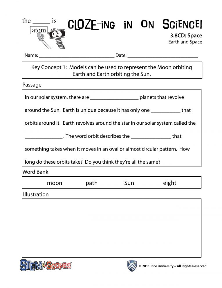 Cloze Science Worksheet Answers Revealed: Boost Your Knowledge