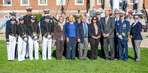 Coast Guard Academy Honors Longtime Former Professors Amp Gt United States Coast Guard Amp Gt My Coast