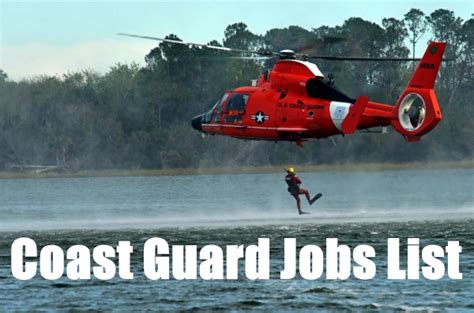 Coast Guard Jobs List A List Of All 24 Ratings In The Coast Guard 2019