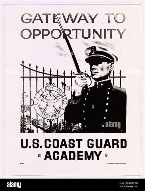 Coast Guard Recruiting Poster This Image Depicts A Coast Guard