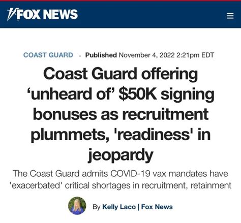 Coast Guard Sign On Bonus Guide for New Recruits