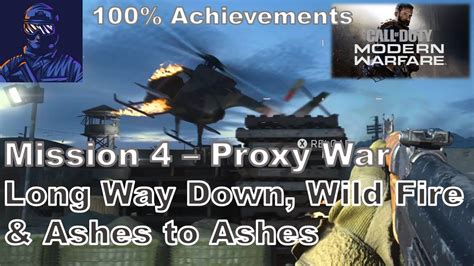 Cod Modern Warfare 2019: Mission 4 - Proxy War (100% Achievement/Trophy ...