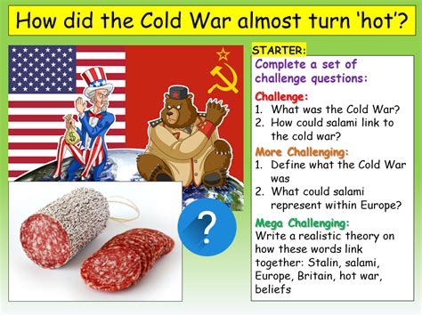 Cold War Salami Tactics Teaching Resources